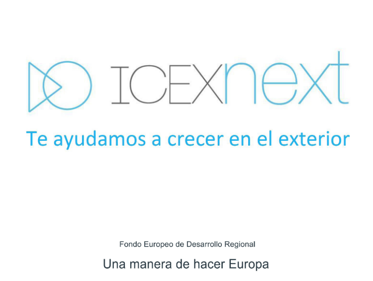 Programa de Iniciación a la Exportación ICEX-Next