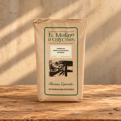 Harina Ecológica de Espelta Integral - Molinos del Duero