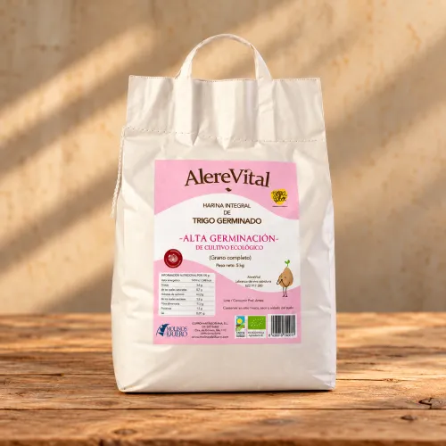 Harina integral de trigo germinado ECO Alta germinación - Molinos del Duero